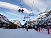 Village - 4er Sesselbahn fix geklemmt