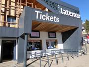 Gepflegter Kassenbereich in Pampeago