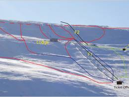 Pistenplan Weardale Ski Club
