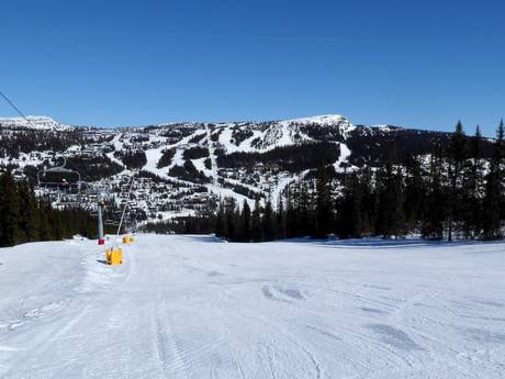 Gudbrandsdalen: Größe der Skigebiete – Größe Kvitfjell