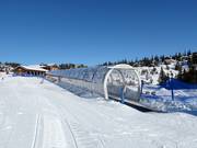 Jøkultunnelen - Förderband/Zauberteppich mit Überdachung