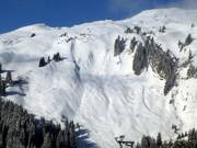 Anspruchsvolles Variantengelände in Damüls