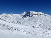 Blick zum Kesselberg und Mittager
