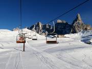 Castellazzo - 3er Sesselbahn fix geklemmt