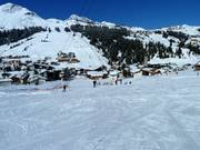 Leichte Piste Schwarzwand in Lech