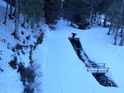 Loipe nähe Ponte di Legno