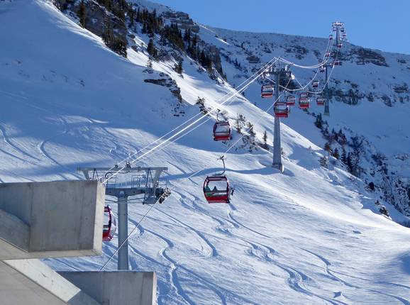 Stöfeli-Chäserrugg - 10er Gondelbahn (Ein-Seil-Umlaufbahn)