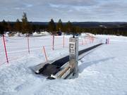 Leikkihissi + Mattohissi - Förderband