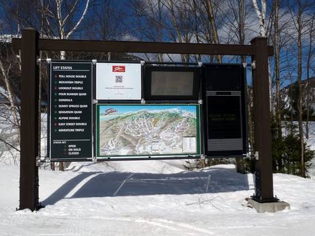 New England: Orientierung in Skigebieten – Orientierung Stowe