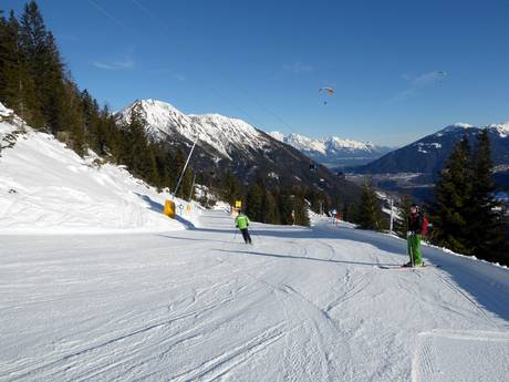Skigebiete für Anfänger in den Stubaier Alpen – Anfänger Schlick 2000 – Fulpmes