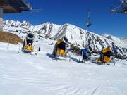 Schneekanonen in Štrbské Pleso