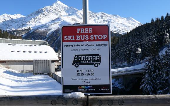 Valfurva: Umweltfreundlichkeit der Skigebiete – Umweltfreundlichkeit Santa Caterina Valfurva