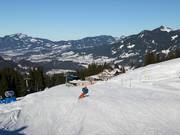 Blick auf die Bergstation Söllereck