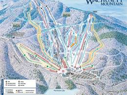 Pistenplan Wachusett Mountain