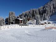 Das Hotel Heimspitze liegt direkt am Kinderland