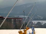 Lanzenbeschneiung im unteren Teil