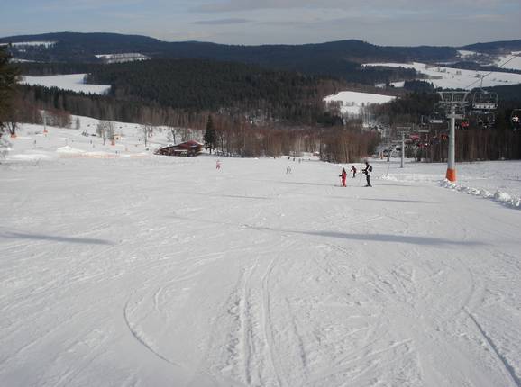 Leichte Piste Promenádní