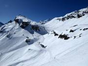 Blick von Obere Hubel auf Birg und das Schilthorn