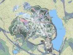 Pistenplan Whitecap Mountains