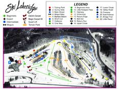 Pistenplan Lakeridge