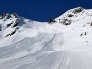 Schmugglerpiste an der Weißseejochbahn