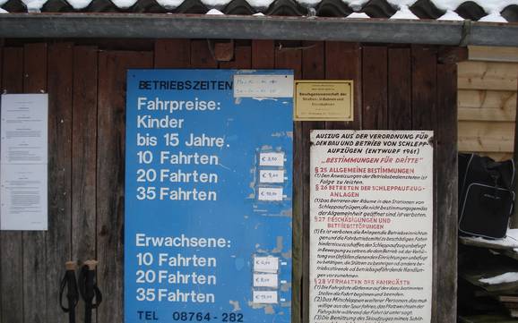 Region München: Orientierung in Skigebieten – Orientierung Hanslmühle – Mauern