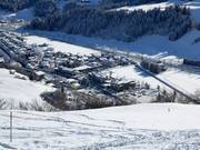 Blick auf den Sillianer Ortsteil Heinfels