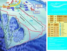Pistenplan Glück Auf – Langewiese