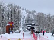 Timberline - 4er Sesselbahn fix geklemmt