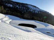 Speicherteich an der Seilbahn Mitterstein