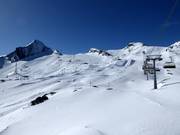 Blick von der Kristallbahn zum Kitzsteinhorn