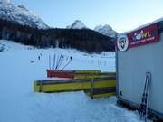 Übungshang in Tarasp