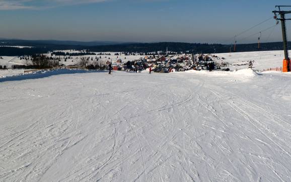 Bestes Skigebiet in Nordwesttschechien (Severozápad) – Testbericht Keilberg (Klínovec)