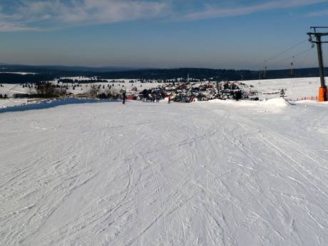 Karlsbader Region (Karlovarský kraj): Testberichte von Skigebieten – Testbericht Keilberg (Klínovec)