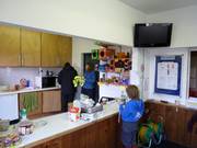 Der kleine Kiosk in der Vereinshütte