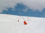 Beschneiung im Skigebiet Crans-Montana