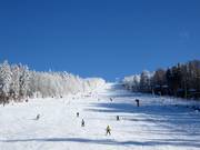 Mittelschwere Piste an der Großen Almberg-Sesselbahn