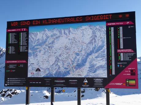 Schweiz: Orientierung in Skigebieten – Orientierung Ischgl/Samnaun – Silvretta Arena