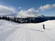 Abfahrt Sondreløype mit dem Gaustatoppen