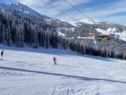 Leichte Abfahrt Kaiblingalm am Hauser Kaibling