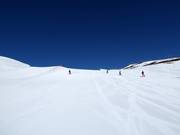 Watles Piste an der oberen Vierersesselbahn