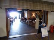 Eingang zum Restaurant mit all inclusive Buffet