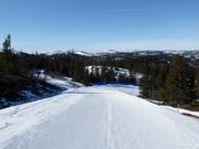 Leichte Piste Turisten