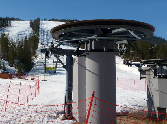 A. Etuhissi 1 (Suomutunturi I) - Schlepplift mit T-Bügel/Anker