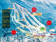 Pistenplan Panorama Area – Hachimantai