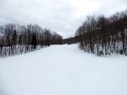 Mittelschwere Piste La Traverse