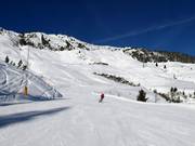 Geolsabfahrt mit Blick zum Onkeljoch