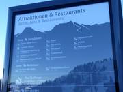Attraktionen und Restaurants