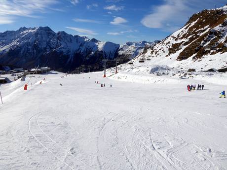 Skigebiete für Anfänger im Tiroler Oberland (Region) – Anfänger Ischgl/Samnaun – Silvretta Arena