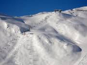 Tiefschneehänge an der Seekareckbahn